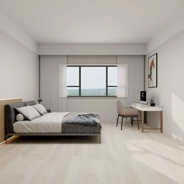 9702 Oak White NIK18218 room scene